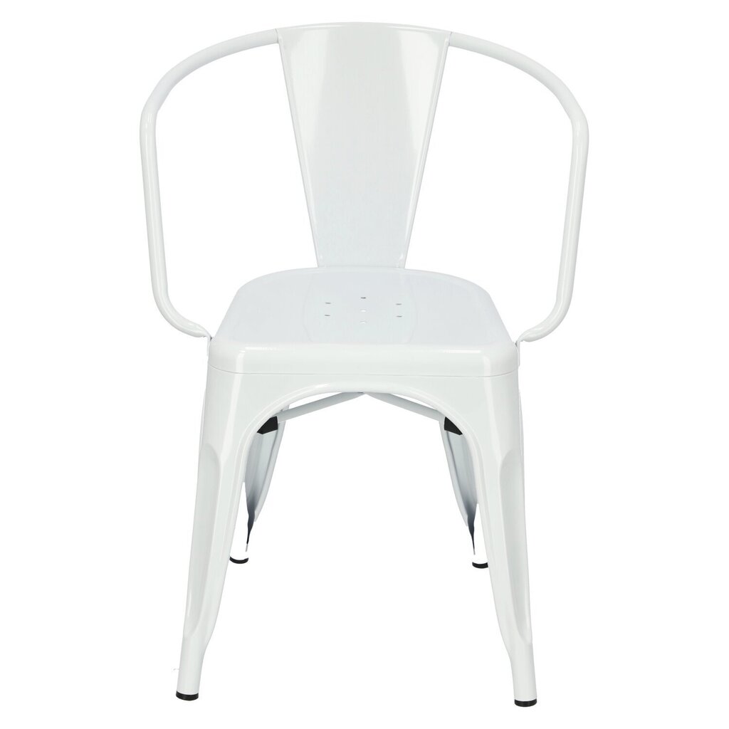 "Paris Arms" krēsls, balts cena un informācija | Virtuves un ēdamistabas krēsli | 220.lv