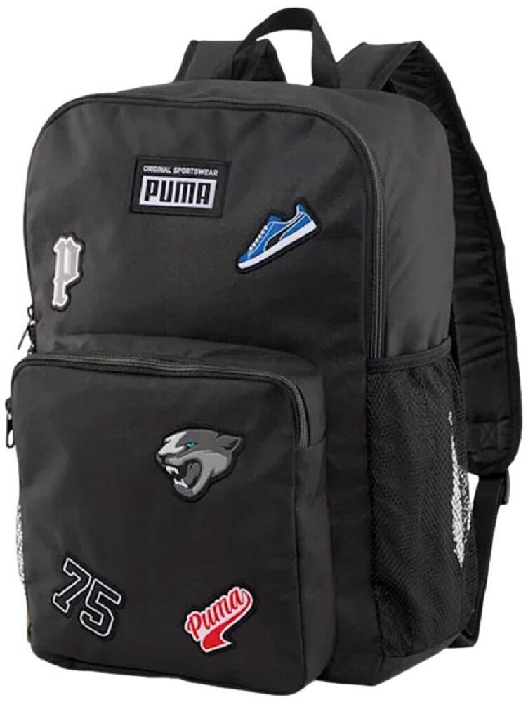 Puma mugursoma Patch Backpack, melna 079514 01 cena un informācija | Sporta somas un mugursomas | 220.lv
