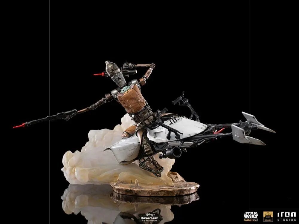 Star Wars Mandalorian Deluxe Art Scale 1/10 IG-11 20 cm цена и информация | Datorspēļu suvenīri | 220.lv