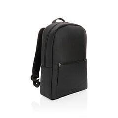 Рюкзак для ноутбука из веганской кожи 15,6" Swiss Peak, 11 л, черный цена и информация | Спортивные сумки и рюкзаки | 220.lv