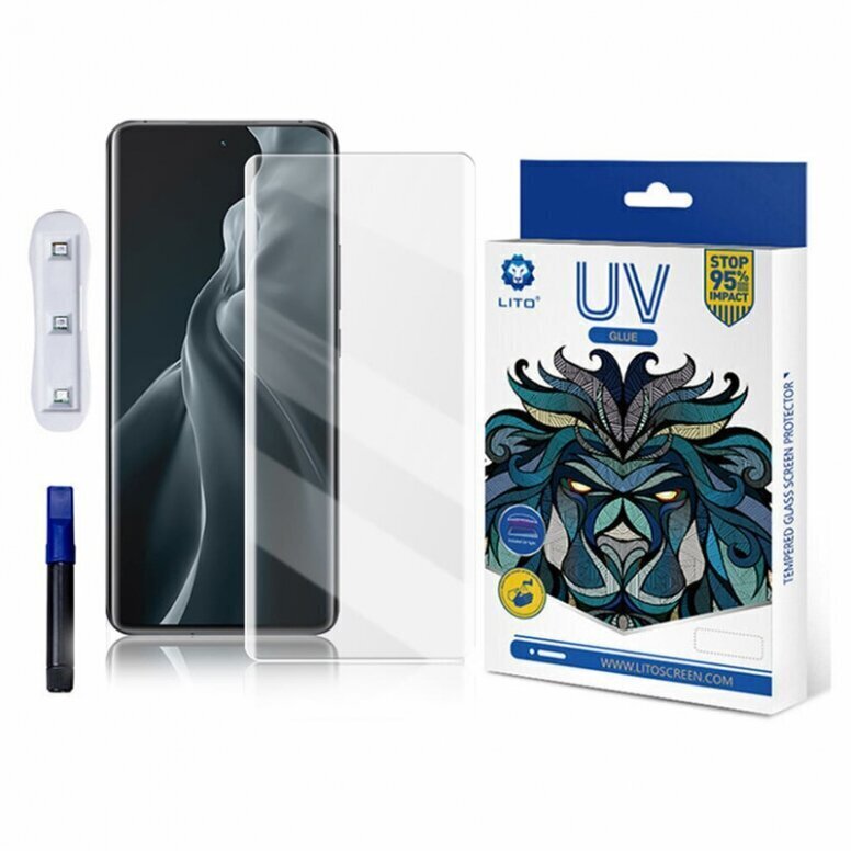 Aizsargstikls Huawei Mate 30 Pro / Mate 30 Pro 5G - Lito 3D UV Glass -  Dzidrs cena | 220.lv