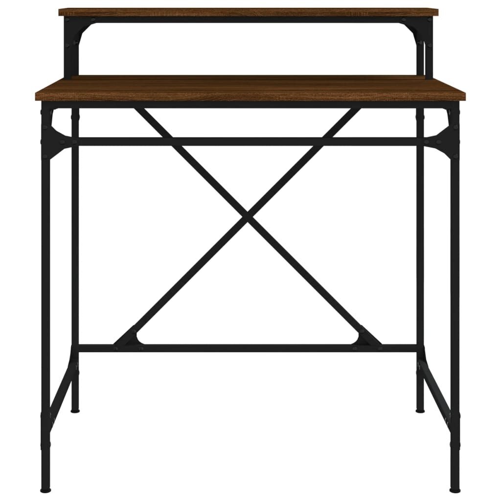 Rakstāmgalds vidaXL, 80x50x90 cm, brūns cena un informācija | Datorgaldi, rakstāmgaldi, biroja galdi | 220.lv