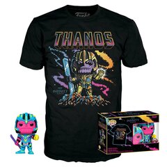 Комплект фигурок POP и футболка Marvel Infinity Saga Thanos Эксклюзивный цена и информация | Атрибутика для игроков | 220.lv