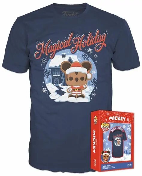 T-krekls: Disney brīvdienu - Santa Mickey (L) cena un informācija | Zēnu krekli | 220.lv