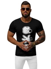 Vīriešu melns T-krekls Vasky JS/KS1997-51114-XXL цена и информация | Мужские футболки | 220.lv