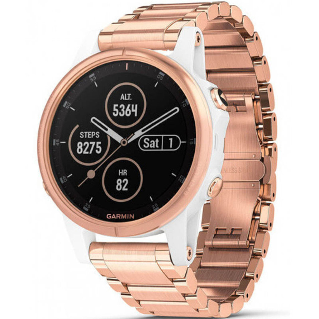 Garmin fēnix® 5S Plus Sapphire White/Rose Gold-tone цена и информация | Viedpulksteņi (smartwatch) | 220.lv