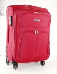 Маленький чемодан Vado 214 S бордовый цена и информация | Чемоданы, дорожные сумки | 220.lv