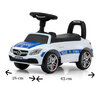 Auto bērniem, Mercedes-AMG C63 Coupe Police S, krāsa: zila/balta/melna цена и информация | Rotaļlietas zīdaiņiem | 220.lv