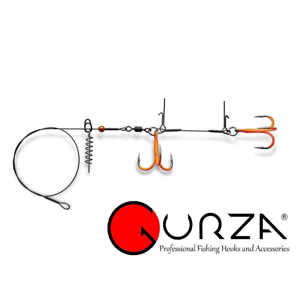 Āķis Gurza Stinger Pike Rig Duo ST36 #1/0 ORuv 1gab cena un informācija | Makšķerēšanas āķi | 220.lv