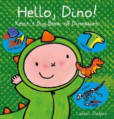 Hello, Dino! Kevin's Big Book of Dinosaurs цена и информация | Книги для самых маленьких | 220.lv