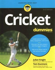 Cricket For Dummies 3rd edition цена и информация | Книги о питании и здоровом образе жизни | 220.lv