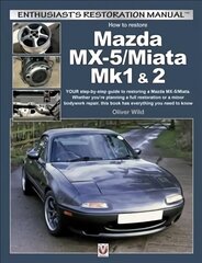 Mazda MX-5/Miata Mk1 & 2: Enthusiasts Restoration Manual цена и информация | Путеводители, путешествия | 220.lv