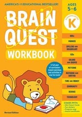 Brain Quest Workbook: Kindergarten (Revised Edition) Revised ed. цена и информация | Книги для подростков и молодежи | 220.lv