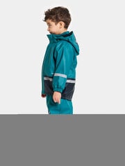 Didriksons bērnu siltais gumijas komplekts Boardman, zaļš cena un informācija | Lietus apģērbs bērniem | 220.lv