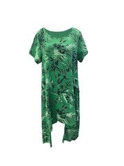 Летнее хлопковое платье миди N. Collection 39, зеленое цена и информация | Платья | 220.lv