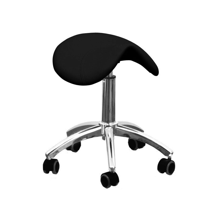 Profesionāls krēsls-ķeblītis SEDLO skaistumkopšanas meistariem AM-302, melns cena un informācija | Mēbeles skaistumkopšanas saloniem | 220.lv