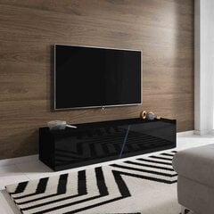 ТВ столик Hakano Deo, черный цвет цена и информация | Тумбы под телевизор | 220.lv