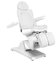 Профессиональная электрическая подологическая кушетка-кресло для процедур педикюра AZZURRO 870S PEDI, белый (3 мотора) цена и информация | Мебель для салонов красоты | 220.lv