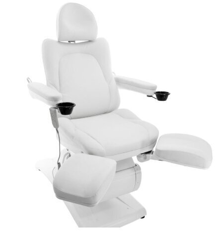 Profesionāls elektriskā pedikīra dīvāns-krēsls AZZURRO 870S PEDI, balts (3 motori) cena un informācija | Mēbeles skaistumkopšanas saloniem | 220.lv
