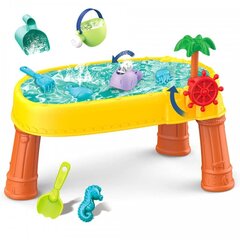 Ūdens un smilšu rotaļu galds ar piederumiem Woopie cena un informācija | Ūdens, smilšu un pludmales rotaļlietas | 220.lv