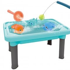 Ūdens rotaļu galds ar zvēriem Woopie 3in1, 6 gab. cena un informācija | Ūdens, smilšu un pludmales rotaļlietas | 220.lv