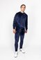 Samta džemperis ar dizaina lenti vīriešiem SMP21020, tumši zils cena un informācija | Vīriešu jakas | 220.lv