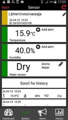 Интеллектуальный передатчик с датчиком воды Suomen Lämpömittari 8214 WeatherHub цена и информация | Метеорологические станции, термометры | 220.lv
