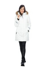 Женская зимняя парка Icepeak ADAIS, белый цвет цена и информация | Женские куртки | 220.lv