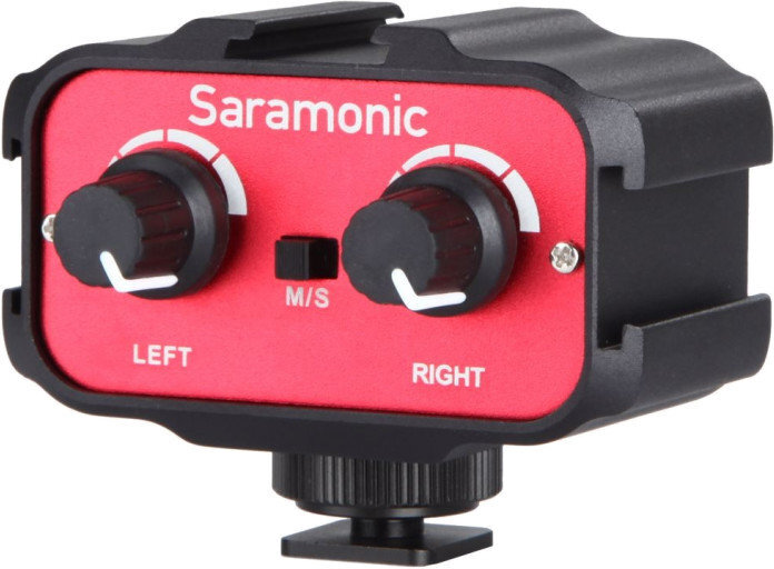 Saramonic audio adateris 3.5mm AudioMixer 2-CH SR-AX100 cena un informācija | Citi piederumi fotokamerām | 220.lv