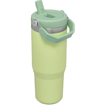 Термобутылка с трубочкой The IceFlow Flip Straw Stumbler 0.89L светло-зеленый цена и информация | Термосы, термокружки | 220.lv