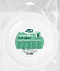 Šķīvis Algon, 22 x 22 x 1,5 cm, 25 gab. cena un informācija | Trauki, šķīvji, pusdienu servīzes | 220.lv