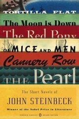 Short Novels of John Steinbeck (Penguin Classics Deluxe Edition): Tortilla Flat/The Red Pony/Of Mice and Men/The Moon Is Down/Cannery Row/The Pearl Special edition cena un informācija | Fantāzija, fantastikas grāmatas | 220.lv