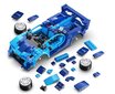 Konstruktors Cada Klocki Blue Race Car Dual Mode Control cena un informācija | Konstruktori | 220.lv