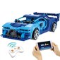 Konstruktors Cada Klocki Blue Race Car Dual Mode Control cena un informācija | Konstruktori | 220.lv