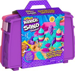 Koferīšu komplekts Kinetic Sand Mermaid's Palace + aksesuāri cena un informācija | Rotaļlietas meitenēm | 220.lv