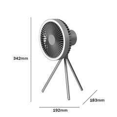 Беспроводной перезаряжаемый вентилятор Cyke , DQ212 цена и информация | Вентиляторы | 220.lv