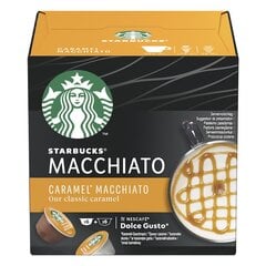 Starbucks Dolce Gusto Caramel Macchia 12cap 127,8g, 3 iepakojuma komplekts cena un informācija | Kafija, kakao | 220.lv
