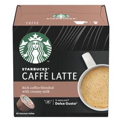 Starbucks Dolce Gusto Caffe Latte 12 Cap. 121.2g, 3 pakešu komplekts cena un informācija | Kafija, kakao | 220.lv