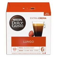 Nestcafe Dolce Gusto Lungo 104G 16Kapsulas, 3 iepakojuma komplekts цена и информация | Кофе, какао | 220.lv