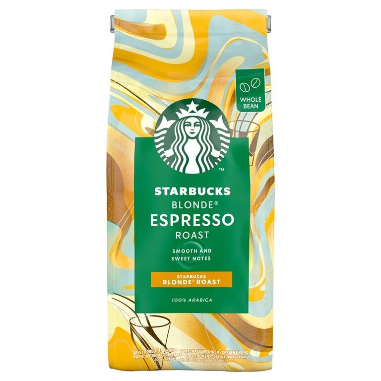 Starbucks Blond Espresso kafijas pupiņas, 4 x 450g cena un informācija | Kafija, kakao | 220.lv