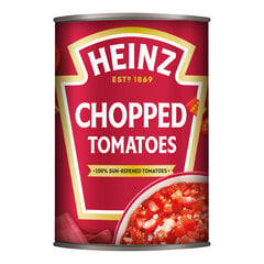 Heinz konservēti sasmalcināti tomāti, 400 g/260 g, 12 iepakojumi cena un informācija | Konservēti produkti | 220.lv