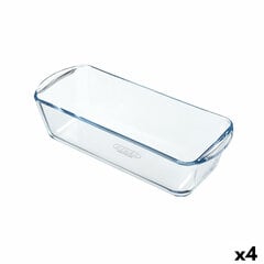 Форма для выпечки Pyrex Classic Vidrio Прямоугольный Прозрачный 28 x 11 x 8 cm (4 штук) цена и информация | Формы, посуда для выпечки | 220.lv