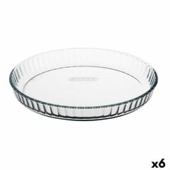 Форма для выпечки Pyrex Classic Vidrio Круглый Простой 27,7 x 27,7 x 3,5 cm Прозрачный (6 штук) цена и информация | Формы, посуда для выпечки | 220.lv