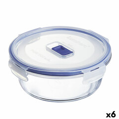 Герметичная коробочка для завтрака Luminarc Pure Box Active 920 ml 15 x 7 cm Двухцветный Cтекло (6 штук) цена и информация | Посуда для хранения еды | 220.lv