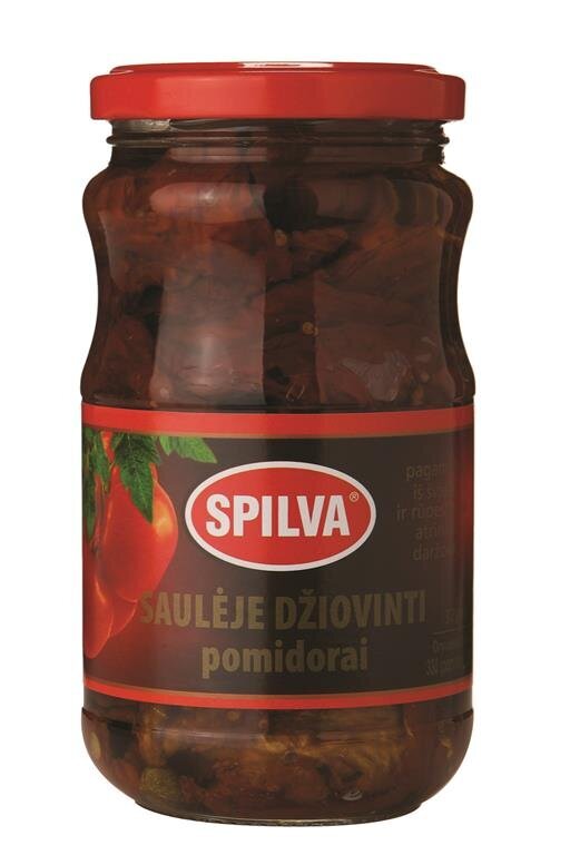 Spilva žāvēti saules tomāti, 330 (190) G, 6 iepakojuma komplekts cena un informācija | Konservēti produkti | 220.lv