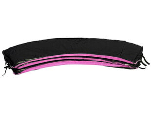 Batuta atsperu pārvalks Sport Max, 305cm, melns un rozā krāsā cena un informācija | Batuti | 220.lv