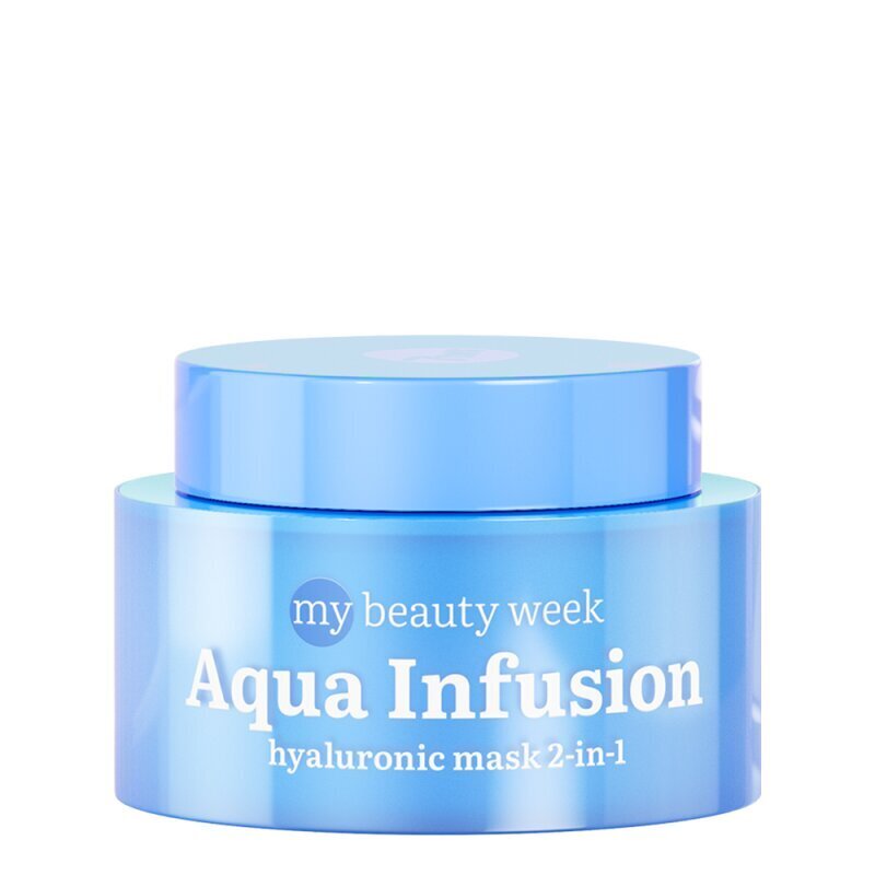 Sejas maska ​7 Days Aqua Infusion Hyaluronic, 50 ml цена и информация | Sejas maskas, acu maskas | 220.lv
