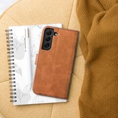 Xiaomi Redmi Note 12 5G maciņš, Tender Book, brūns цена и информация | Чехлы для телефонов | 220.lv