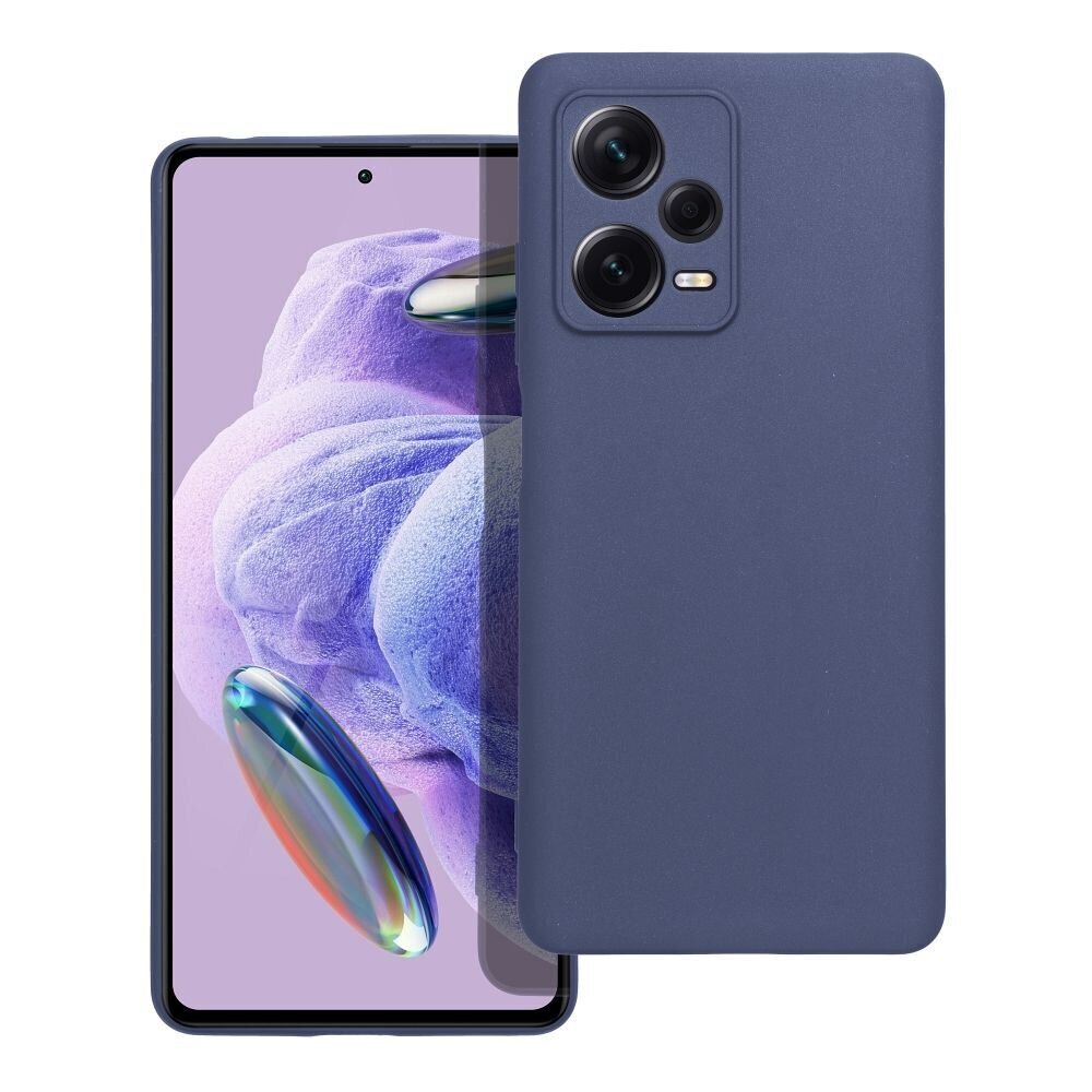 Matēts vāciņš - Xiaomi Redmi NOTE 12 PRO+ 5G, zils cena un informācija | Telefonu vāciņi, maciņi | 220.lv