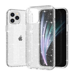 Crystal Glitter vāciņš - iPhone 12 Pro Max, caurspīdīgs цена и информация | Чехлы для телефонов | 220.lv